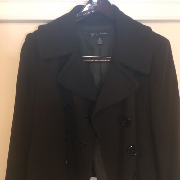 INC International Concepts Jackets & Blazers - I•N•C International Concepts Peacoat